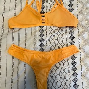 Jolyn yellow bikini